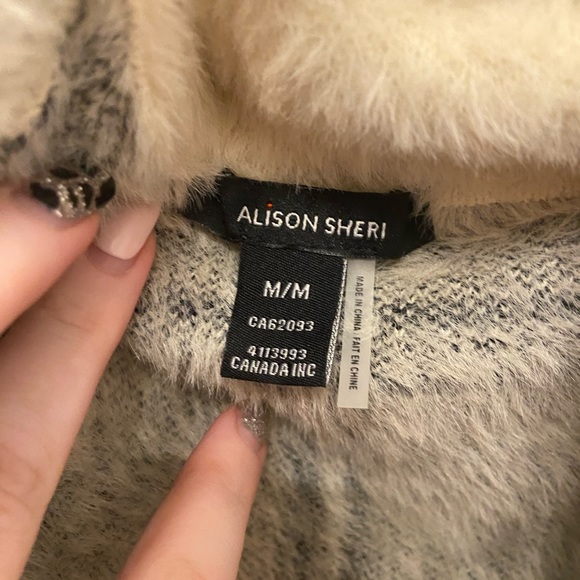 Cozy sweater plaid - Picture 3 of 4